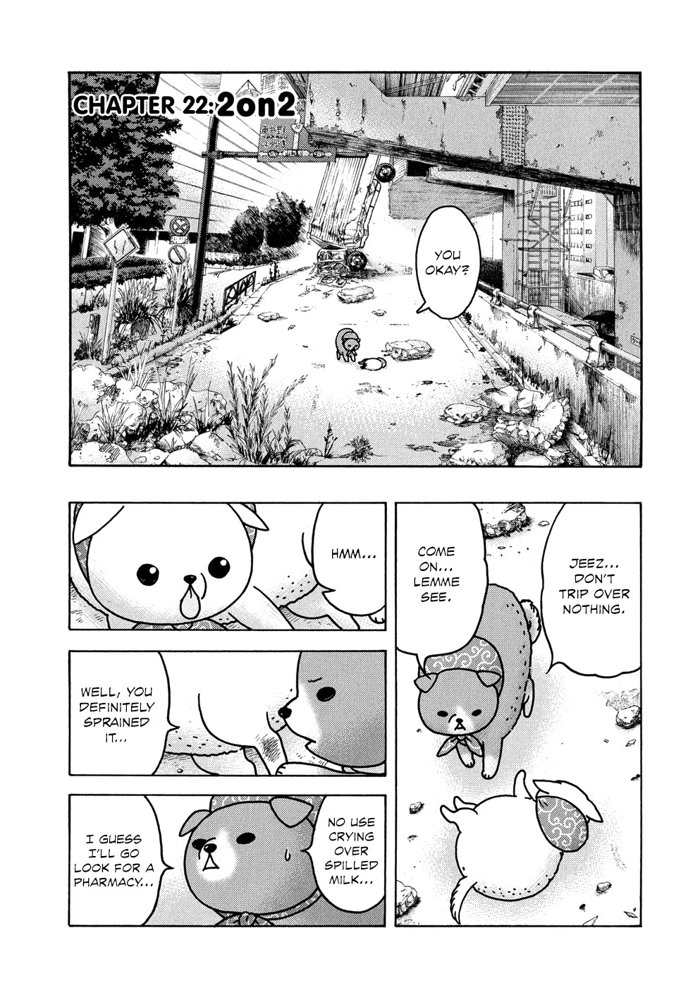 Donyatsu Chapter 22 page 2 - Chapter 22: 2 on 2
