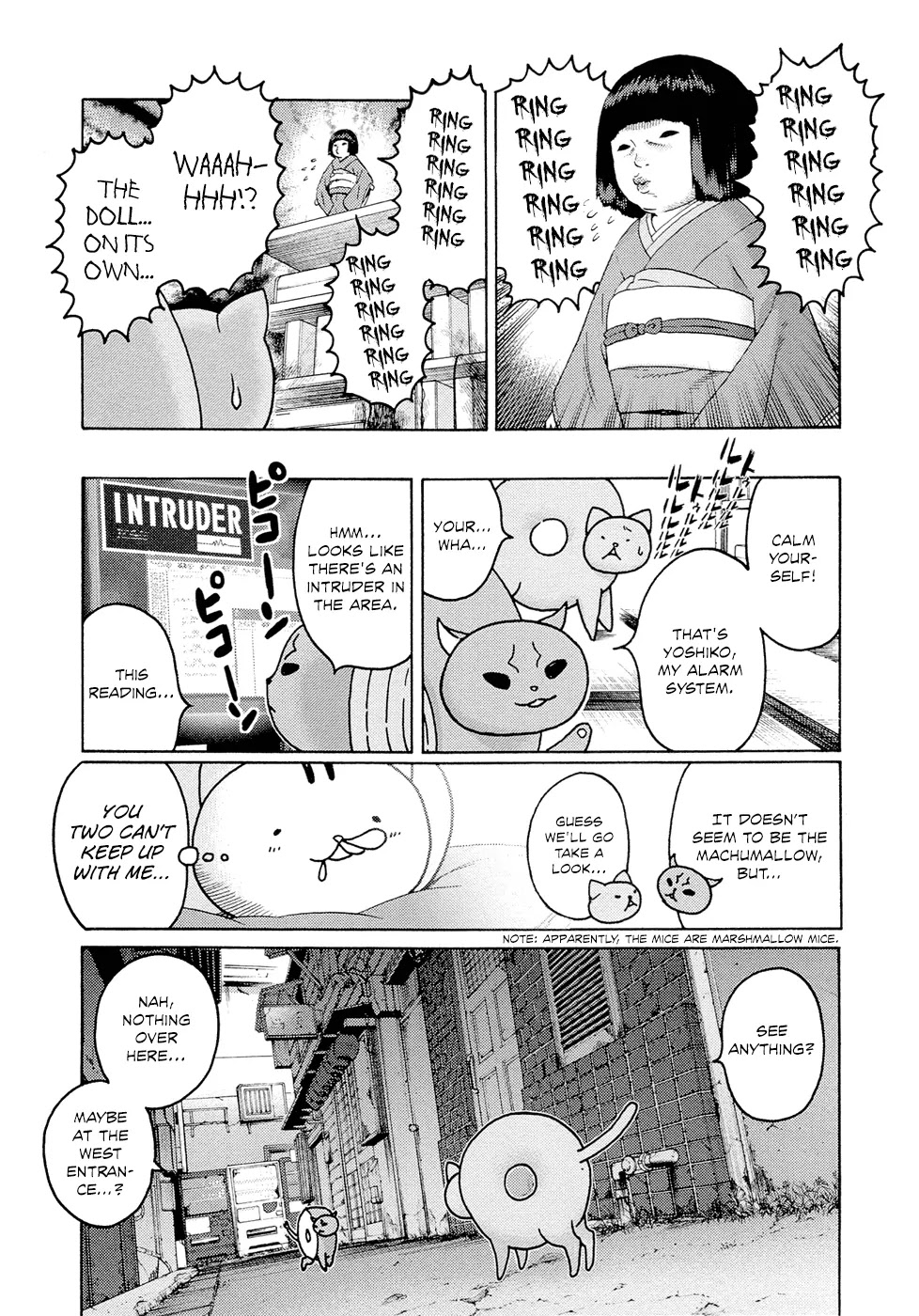 Donyatsu Chapter 6 page 6 - Chapter 6 : The Super King Cat