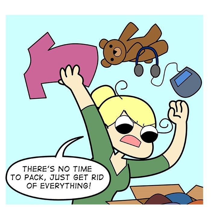 Doodle for Food Chapter 69 page 6 - Chapter 69 : Moving