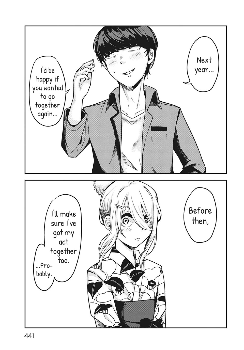 Doppel-san Chapter 11 page 25 - Chapter 11: I Want To Confess While Watching The Fireworks With You