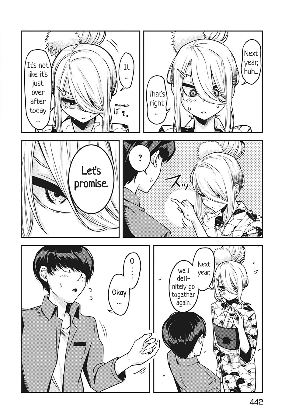 Doppel-san Chapter 11 page 26 - Chapter 11: I Want To Confess While Watching The Fireworks With You