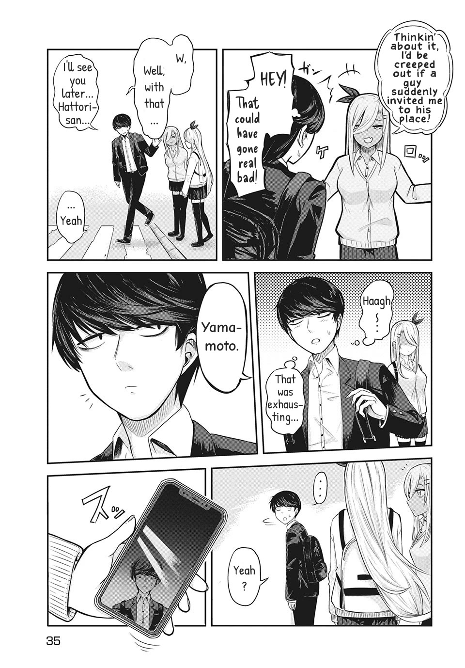 Doppel-san Chapter 2 page 11 - Chapter 2: I Want To Exchange Contacts With Yamamoto