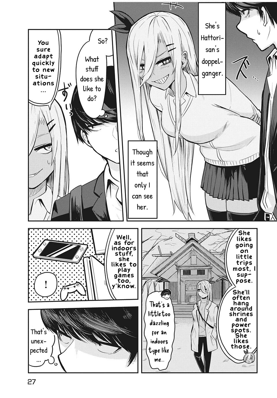 Doppel-san Chapter 2 page 3 - Chapter 2: I Want To Exchange Contacts With Yamamoto