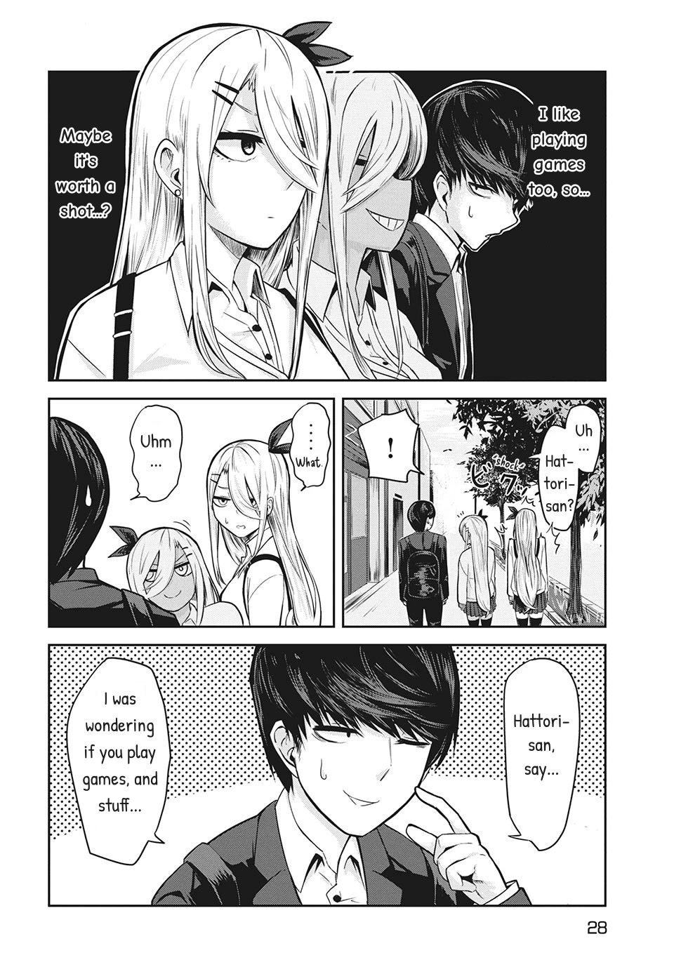 Doppel-san Chapter 2 page 4 - Chapter 2: I Want To Exchange Contacts With Yamamoto