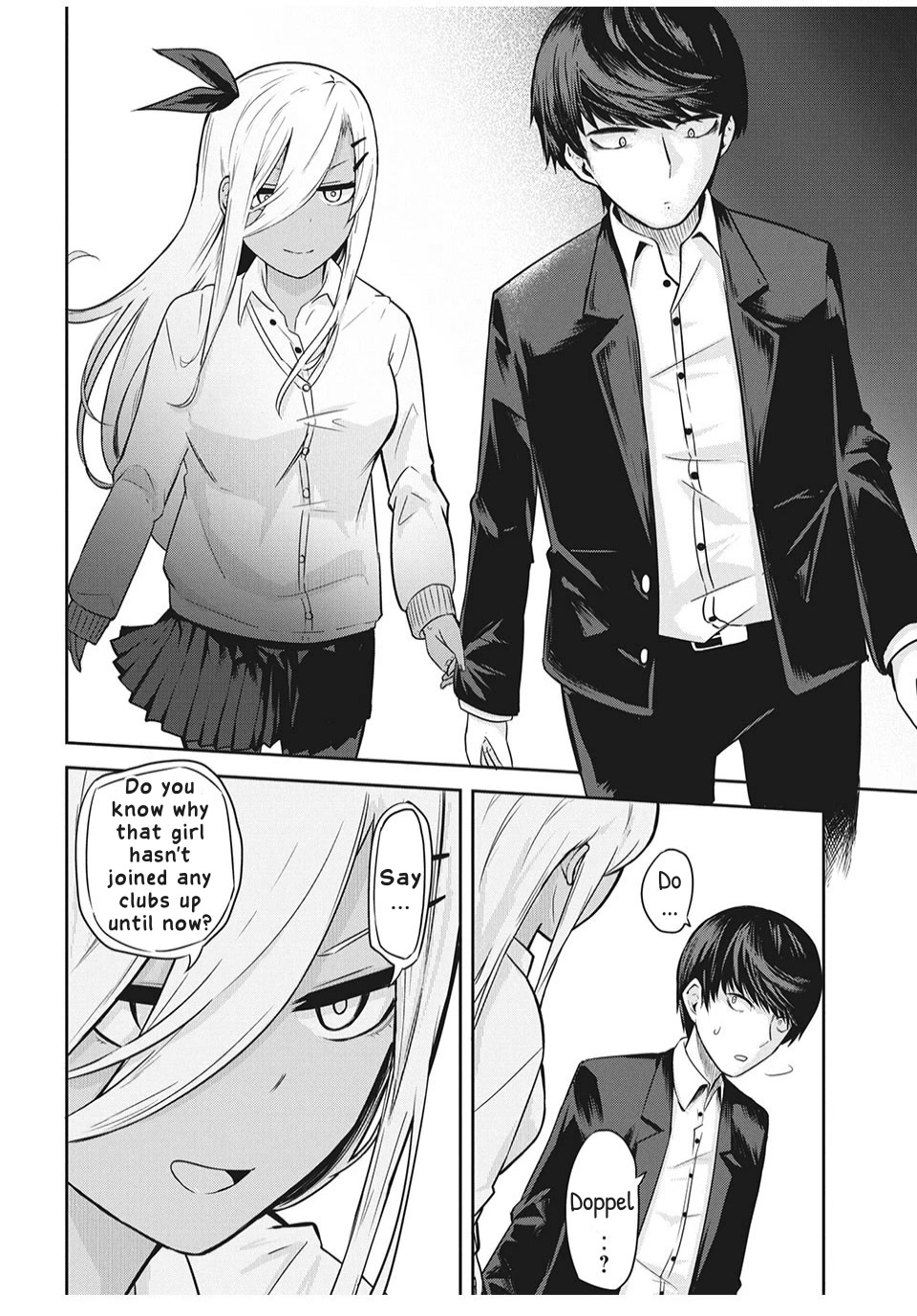 Doppel-san Chapter 3 page 14 - Chapter 3: I Want To Be In The Same Club Together