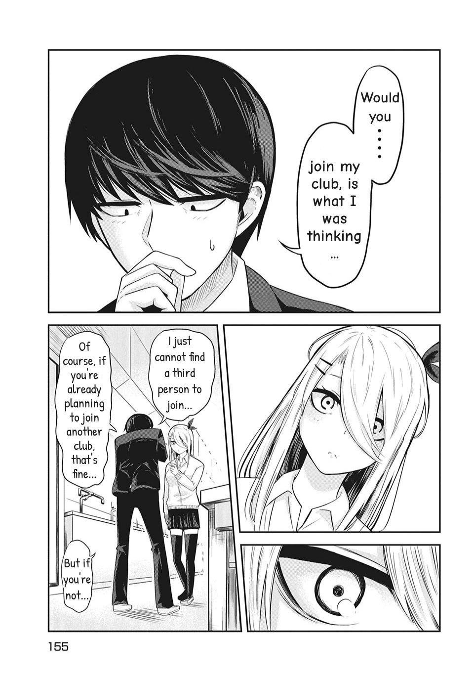 Doppel-san Chapter 3 page 21 - Chapter 3: I Want To Be In The Same Club Together