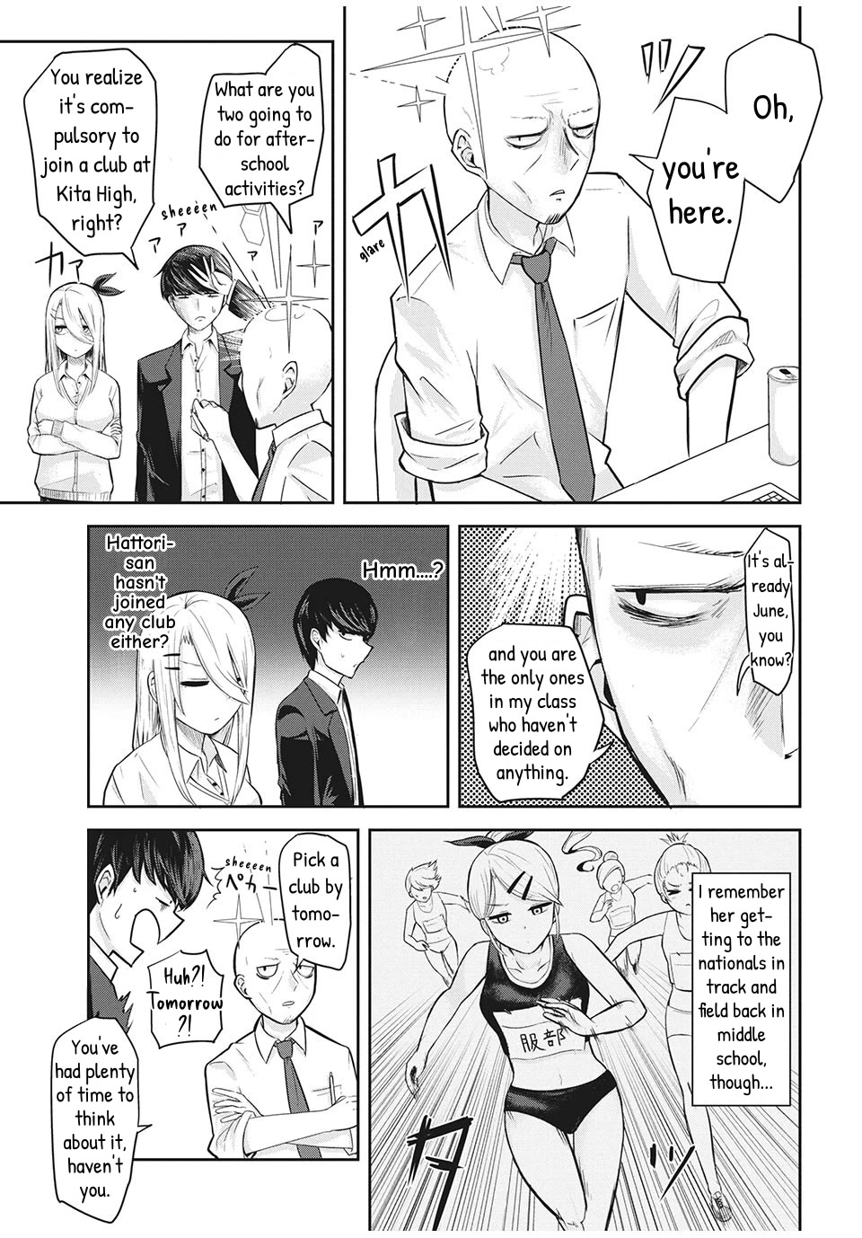 Doppel-san Chapter 3 page 3 - Chapter 3: I Want To Be In The Same Club Together