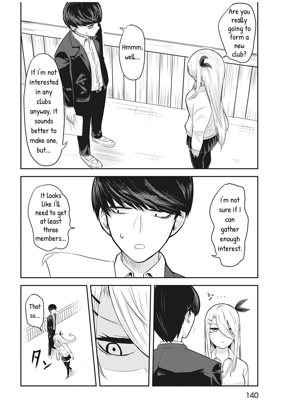 Doppel-san Chapter 3 page 6 - Chapter 3: I Want To Be In The Same Club Together