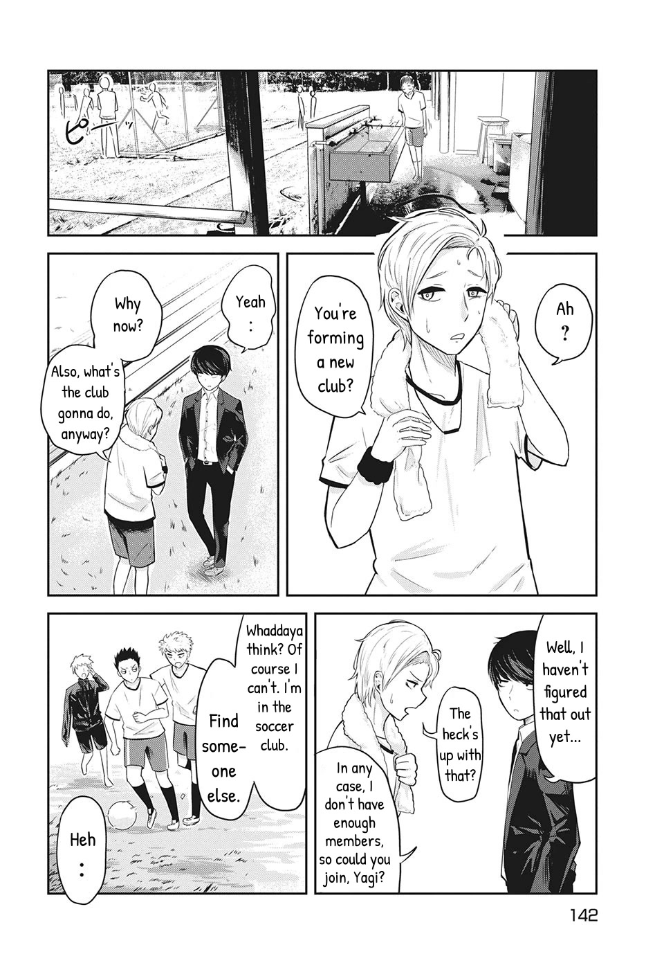 Doppel-san Chapter 3 page 8 - Chapter 3: I Want To Be In The Same Club Together