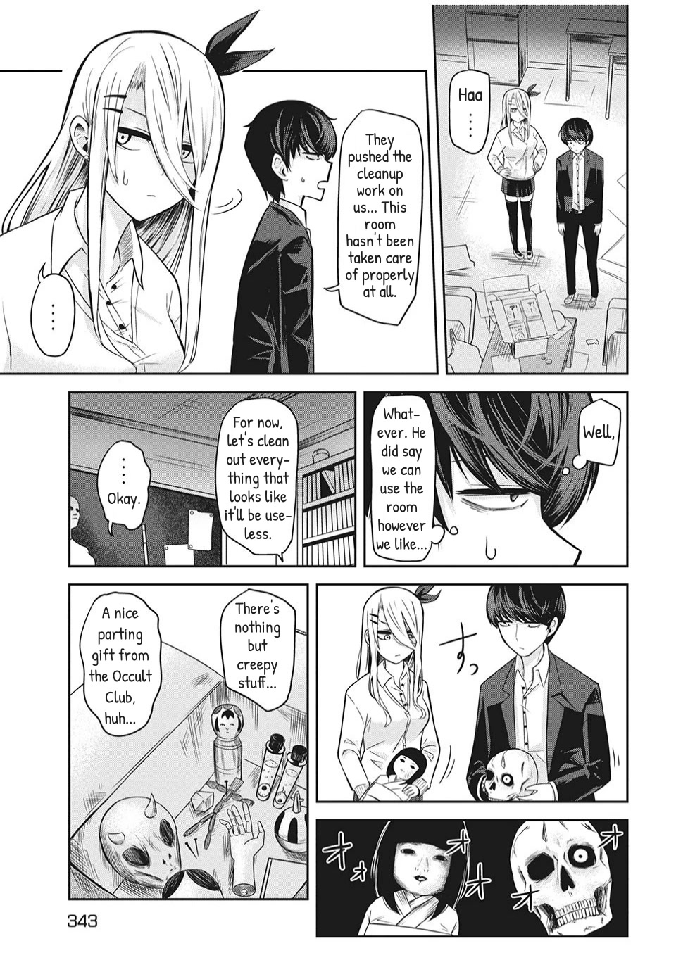 Doppel-san Chapter 4 page 3 - Chapter 4: When You're With Me, It's Not That Scary