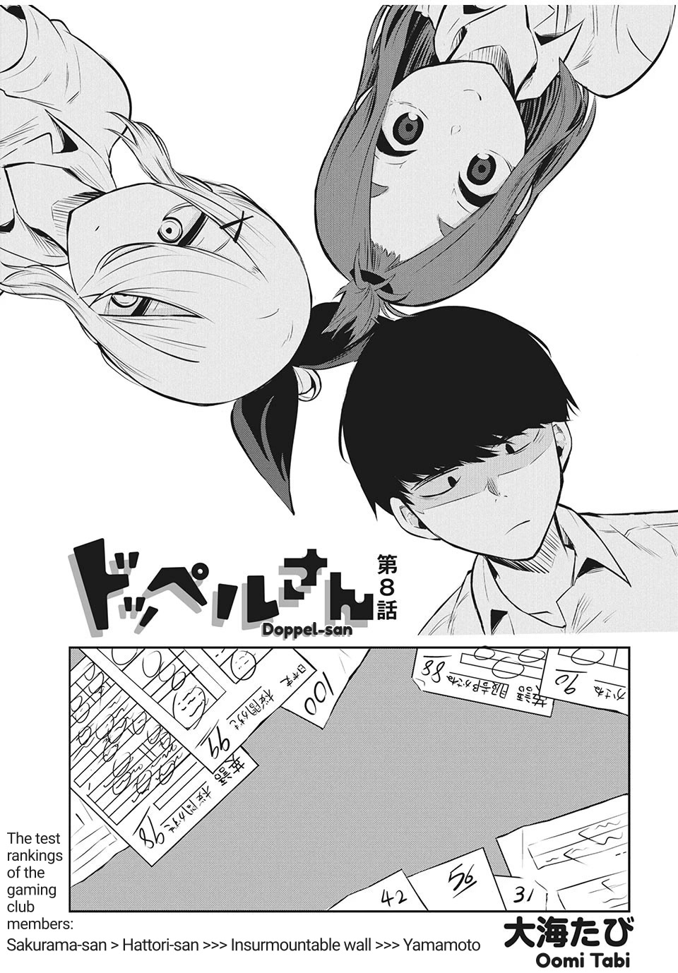 Doppel-san Chapter 8 page 1 - Chapter 8: I Want To Show You My Yukata At The Festival