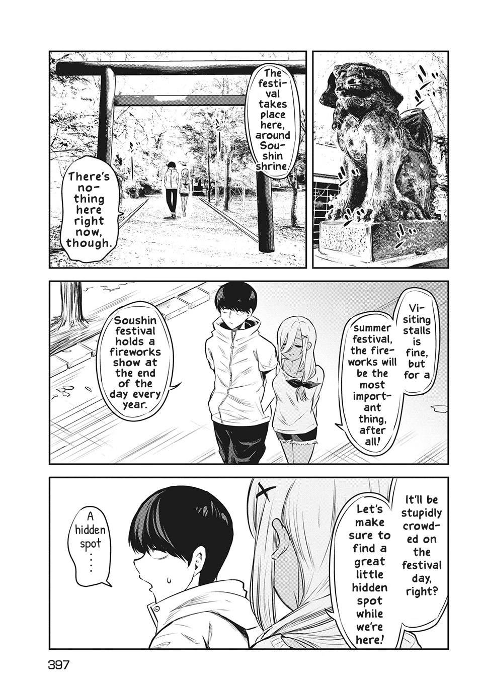 Doppel-san Chapter 8 page 13 - Chapter 8: I Want To Show You My Yukata At The Festival