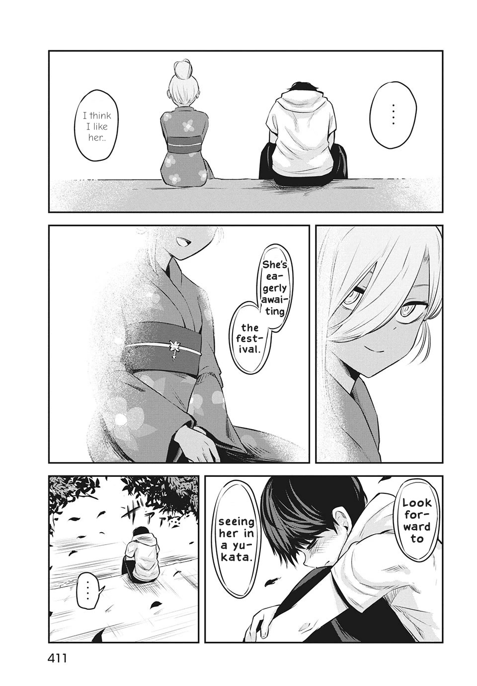 Doppel-san Chapter 8 page 27 - Chapter 8: I Want To Show You My Yukata At The Festival
