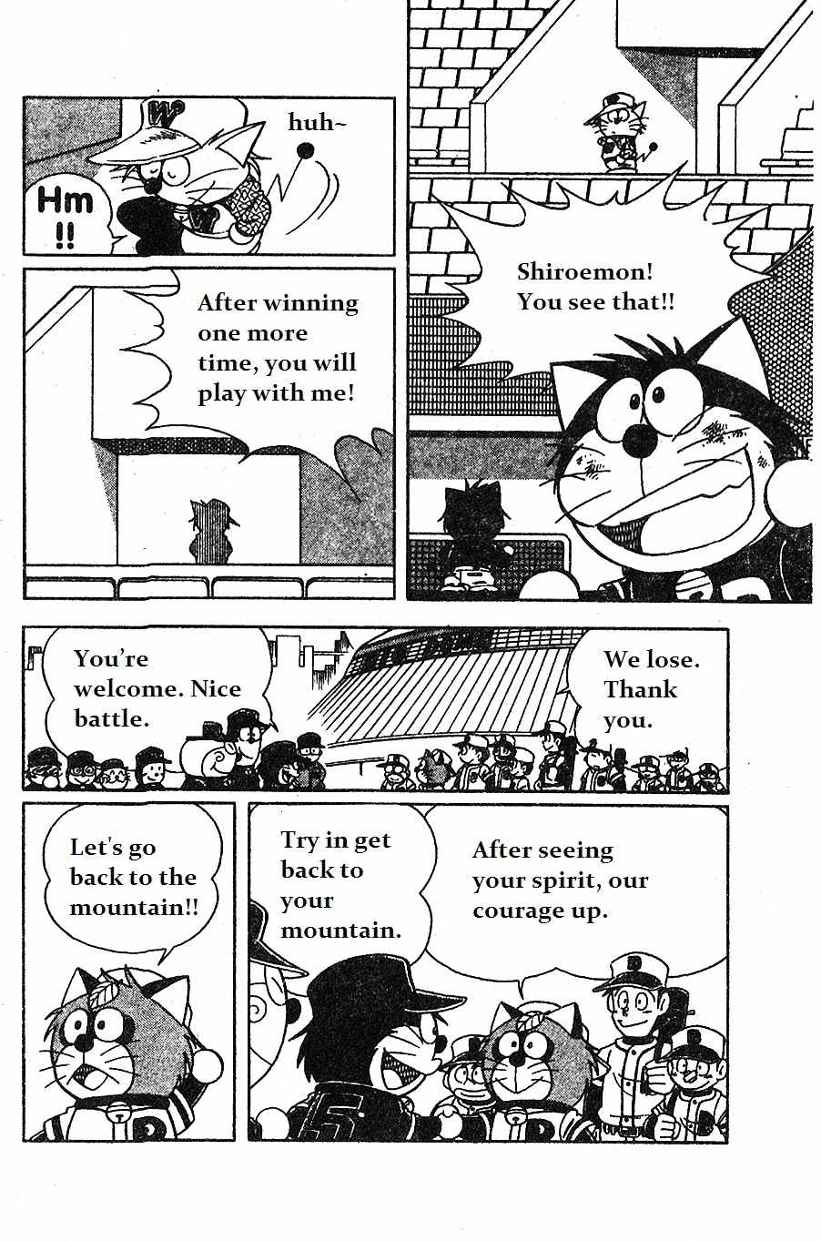 Dorabase: Doraemon Chouyakyuu Gaiden Chapter 12 page 23 - Chapter 12: Last Round for the 1st Game of Tournament