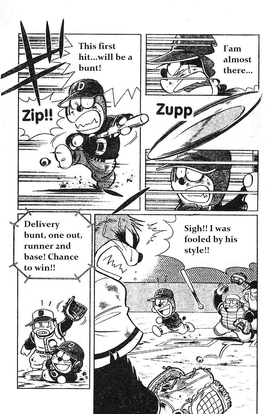Dorabase: Doraemon Chouyakyuu Gaiden Chapter 12 page 8 - Chapter 12: Last Round for the 1st Game of Tournament