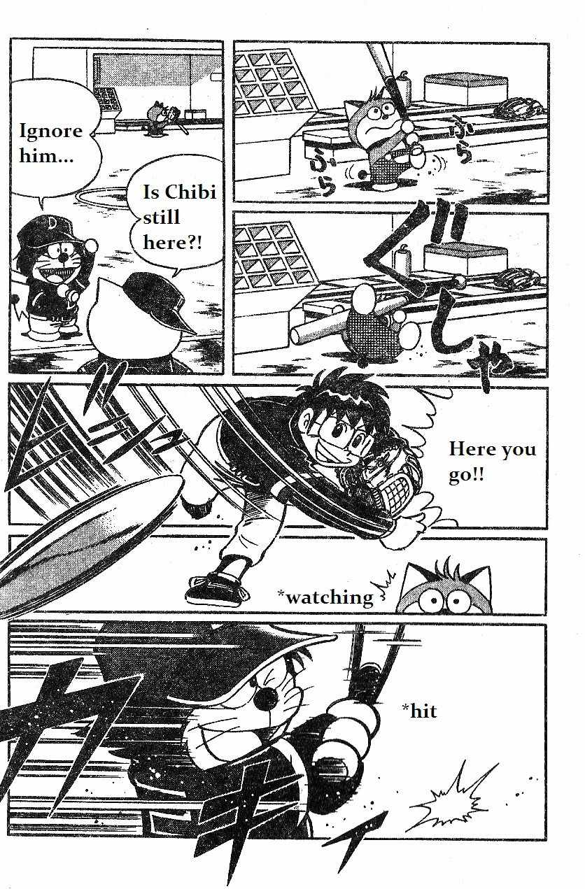 Dorabase: Doraemon Chouyakyuu Gaiden Chapter 13 page 14 - Chapter 13: New Friend