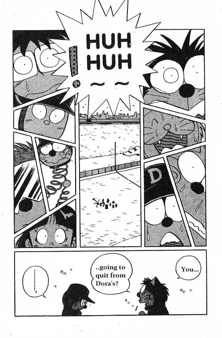 Dorabase: Doraemon Chouyakyuu Gaiden Chapter 13 page 5 - Chapter 13: New Friend