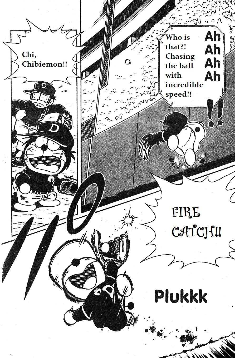 Dorabase: Doraemon Chouyakyuu Gaiden Chapter 14 page 22 - Chapter 14: Amazing New Player
