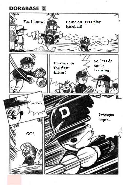 Dorabase: Doraemon Chouyakyuu Gaiden Chapter 15 page 4 - Chapter 15: For the Sake of the Magic W Ball