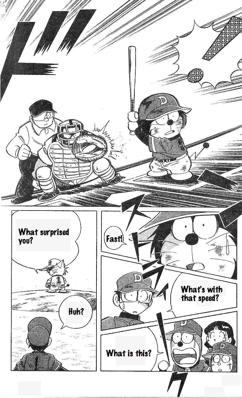 Dorabase: Doraemon Chouyakyuu Gaiden Chapter 16 page 19 - Chapter 16: Gifts from Shiroemon