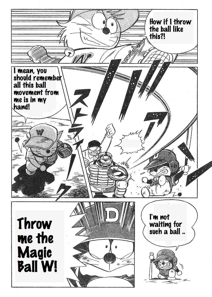 Dorabase: Doraemon Chouyakyuu Gaiden Chapter 16 page 23 - Chapter 16: Gifts from Shiroemon