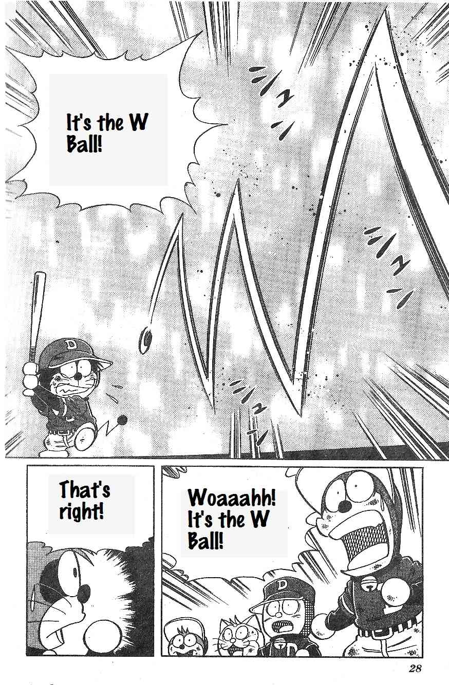 Dorabase: Doraemon Chouyakyuu Gaiden Chapter 16 page 25 - Chapter 16: Gifts from Shiroemon