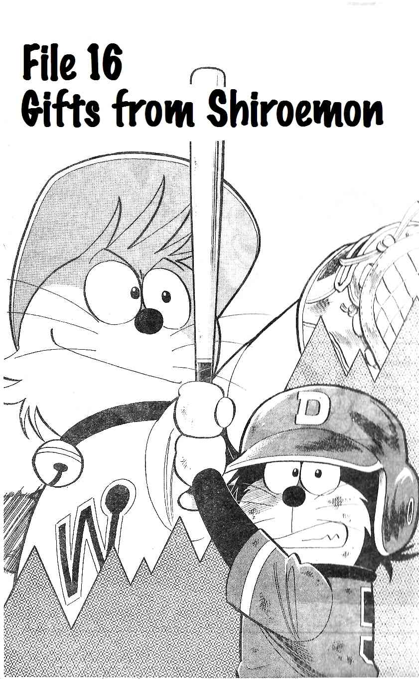 Dorabase: Doraemon Chouyakyuu Gaiden Chapter 16 page 4 - Chapter 16: Gifts from Shiroemon