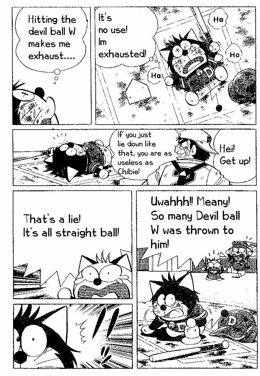 Dorabase: Doraemon Chouyakyuu Gaiden Chapter 18 page 18 - Chapter 18: Magic Ball W Attack