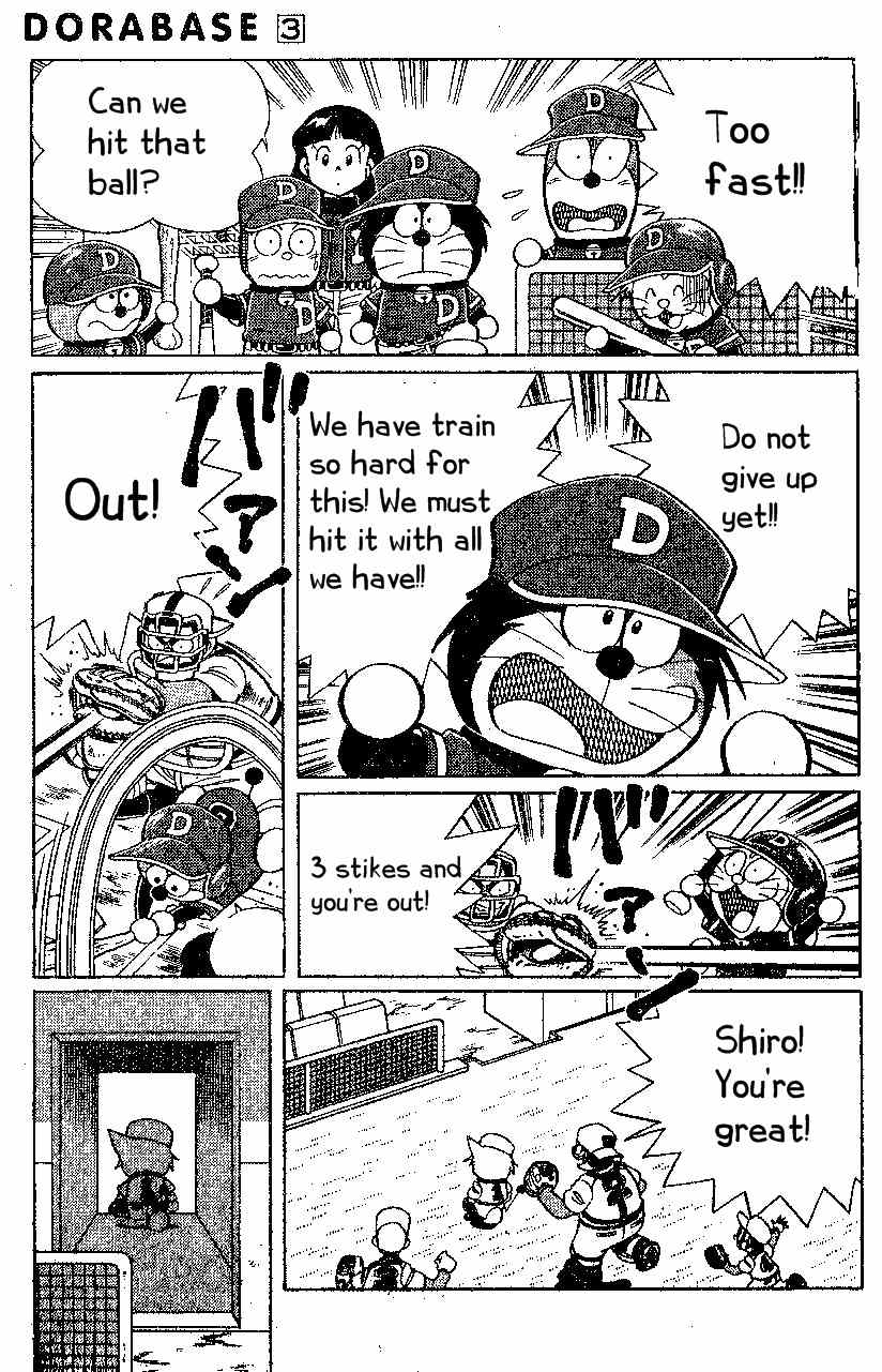 Dorabase: Doraemon Chouyakyuu Gaiden Chapter 19 page 13 - Chapter 19: Not Alone!