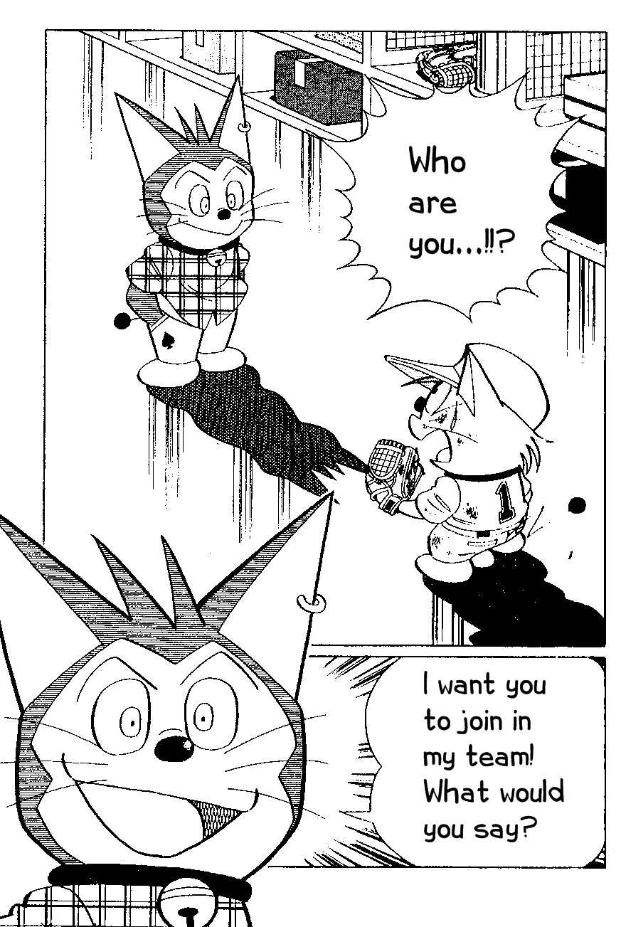 Dorabase: Doraemon Chouyakyuu Gaiden Chapter 19 page 15 - Chapter 19: Not Alone!