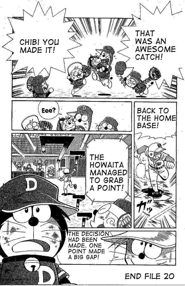 Dorabase: Doraemon Chouyakyuu Gaiden Chapter 20 page 25 - Chapter 20: Chibi's Performance