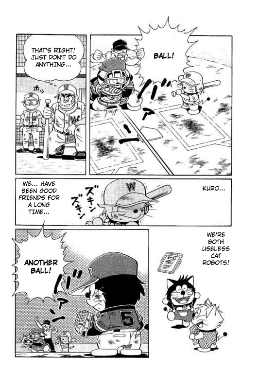 Dorabase: Doraemon Chouyakyuu Gaiden Chapter 21 page 22 - Chapter 21: The Great Hit!