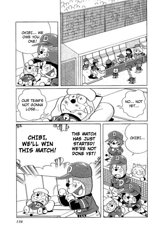 Dorabase: Doraemon Chouyakyuu Gaiden Chapter 21 page 5 - Chapter 21: The Great Hit!