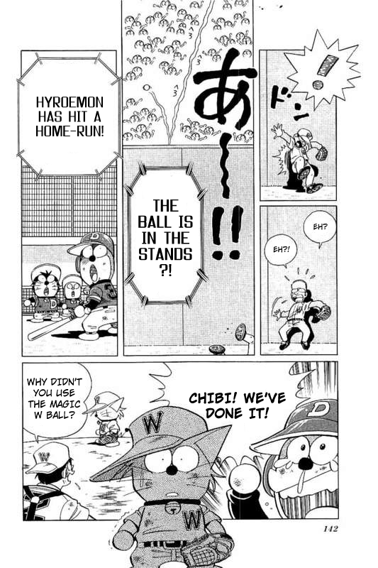 Dorabase: Doraemon Chouyakyuu Gaiden Chapter 21 page 8 - Chapter 21: The Great Hit!
