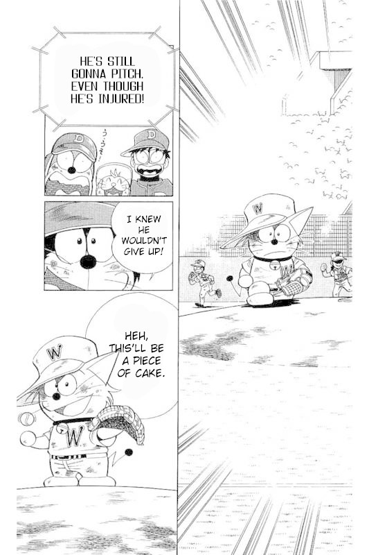 Dorabase: Doraemon Chouyakyuu Gaiden Chapter 22 page 4 - Chapter 22: The Final Inning