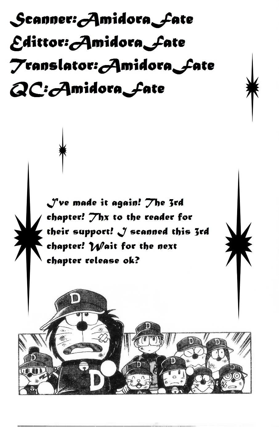 Dorabase: Doraemon Chouyakyuu Gaiden Chapter 3 page 22 - Chapter 3: Never Give Up!!
