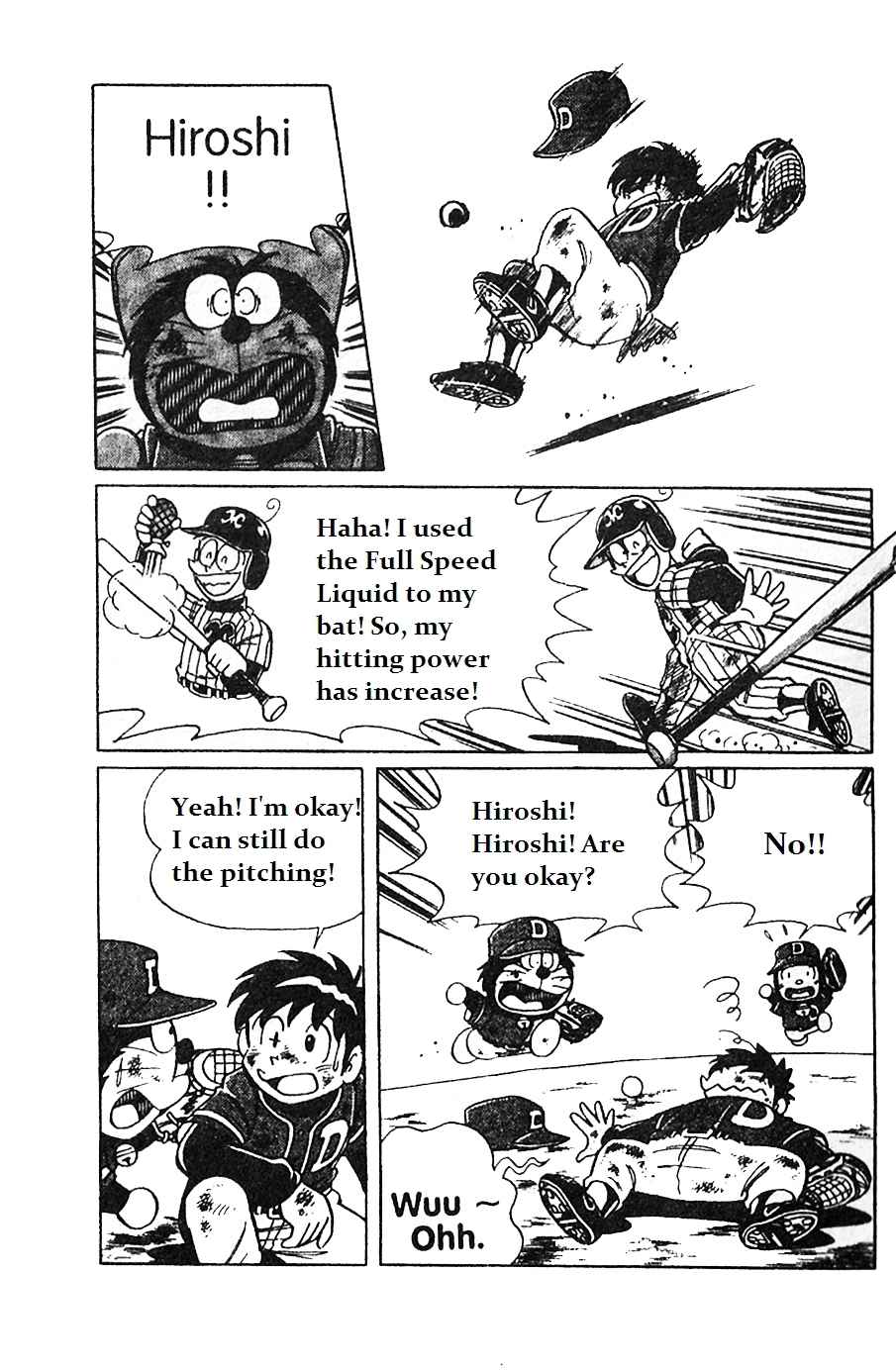 Dorabase: Doraemon Chouyakyuu Gaiden Chapter 5 page 4 - Chapter 5: Win For the First Time!