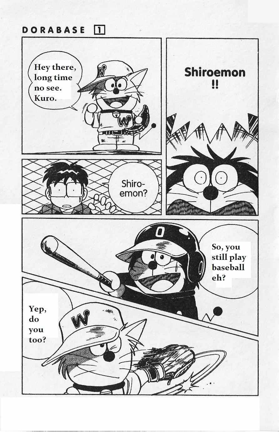Dorabase: Doraemon Chouyakyuu Gaiden Chapter 6 page 11 - Chapter 6: Magic Ball - The W Ball
