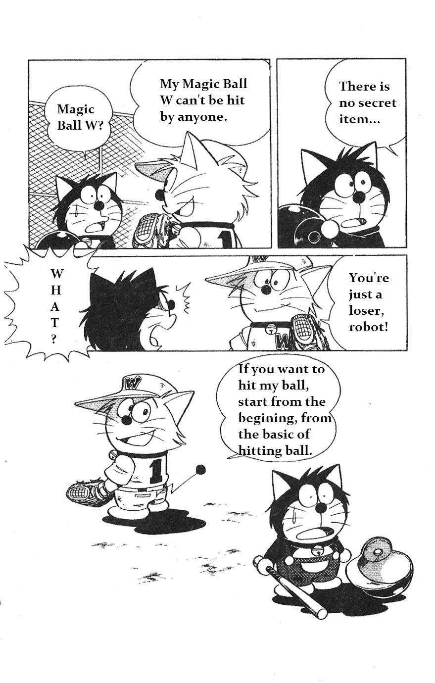 Dorabase: Doraemon Chouyakyuu Gaiden Chapter 6 page 20 - Chapter 6: Magic Ball - The W Ball