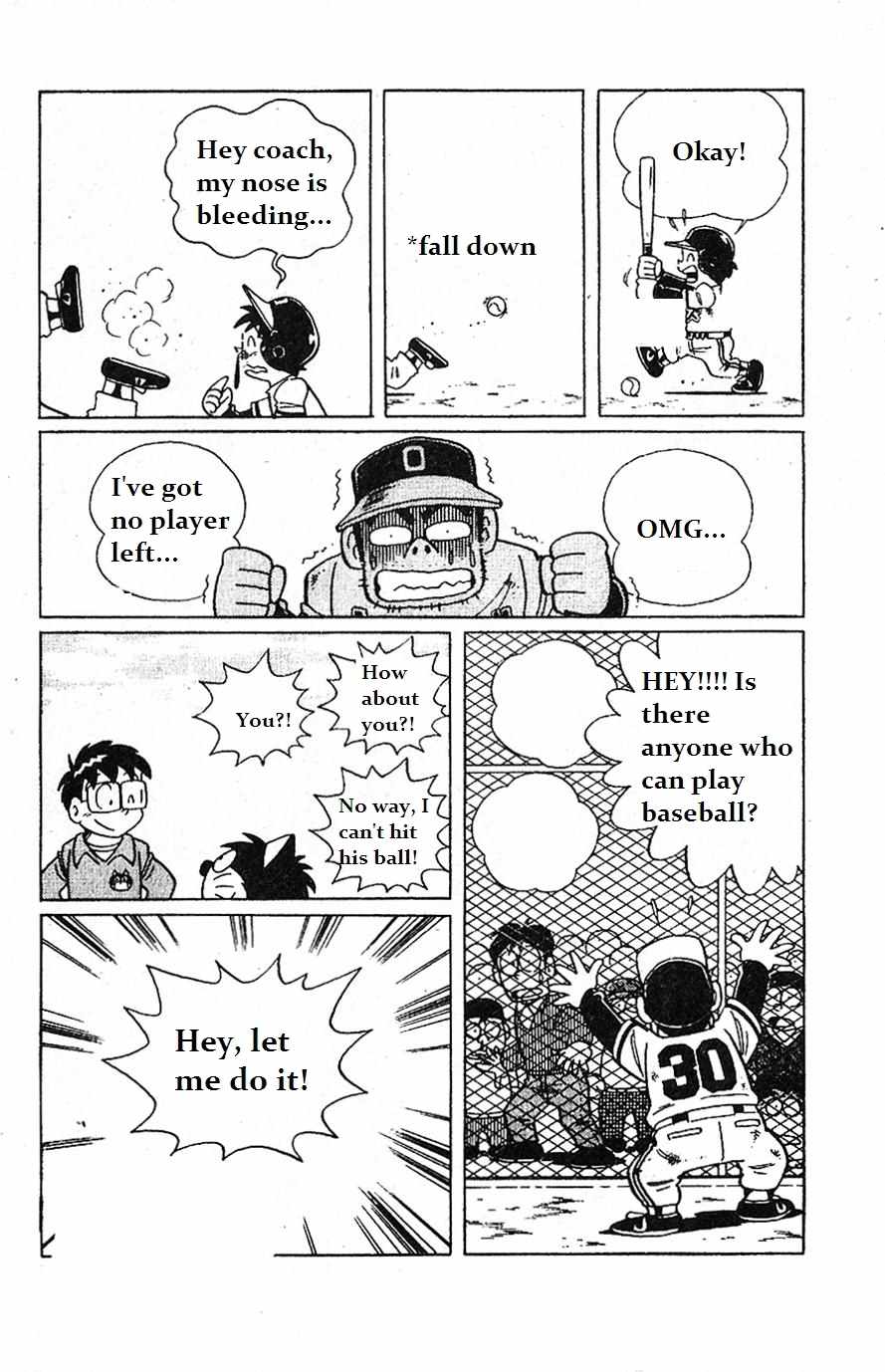 Dorabase: Doraemon Chouyakyuu Gaiden Chapter 6 page 8 - Chapter 6: Magic Ball - The W Ball