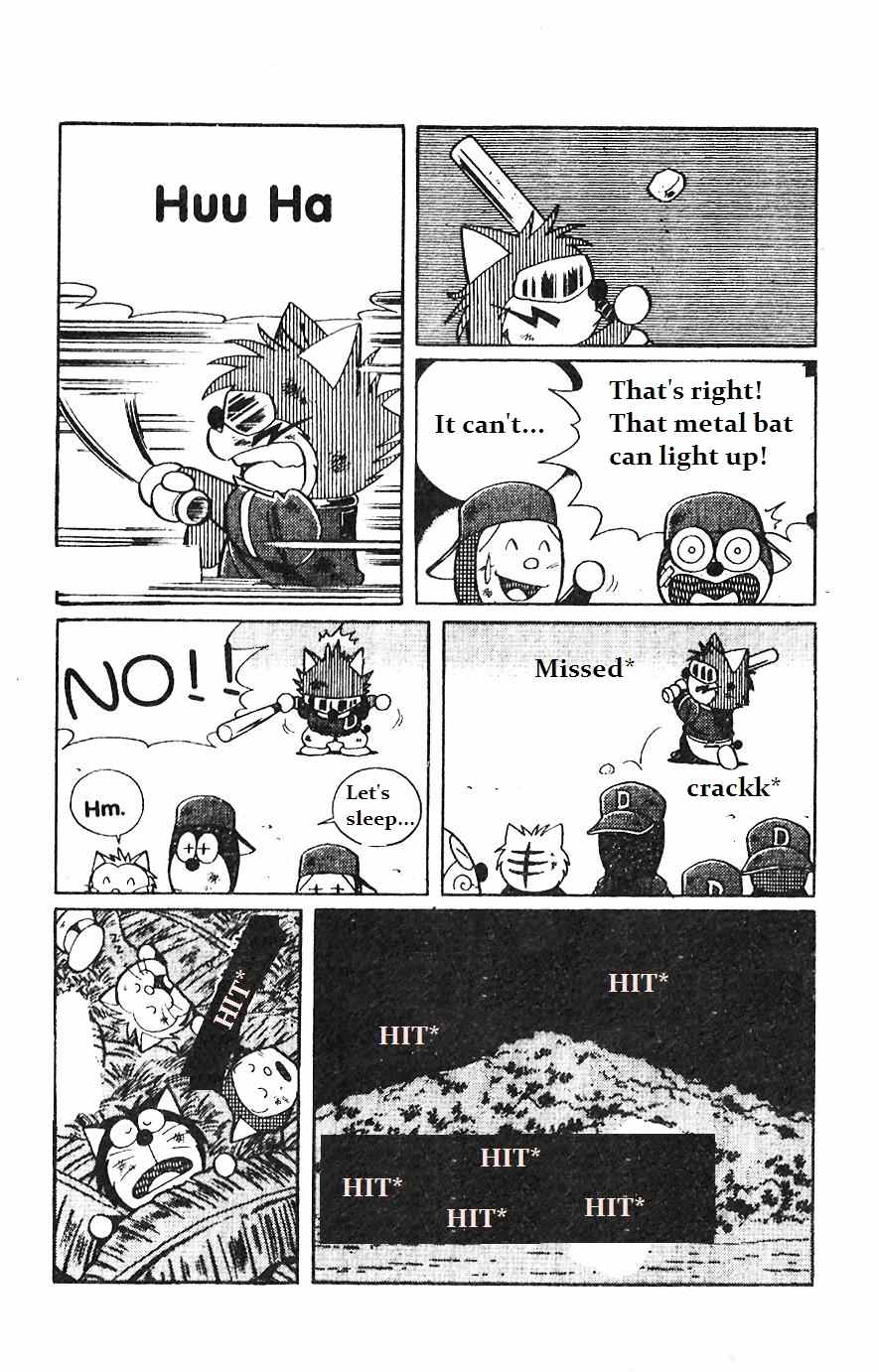 Dorabase: Doraemon Chouyakyuu Gaiden Chapter 7 page 14 - Chapter 7: Intensive Training in a Deserted Island?