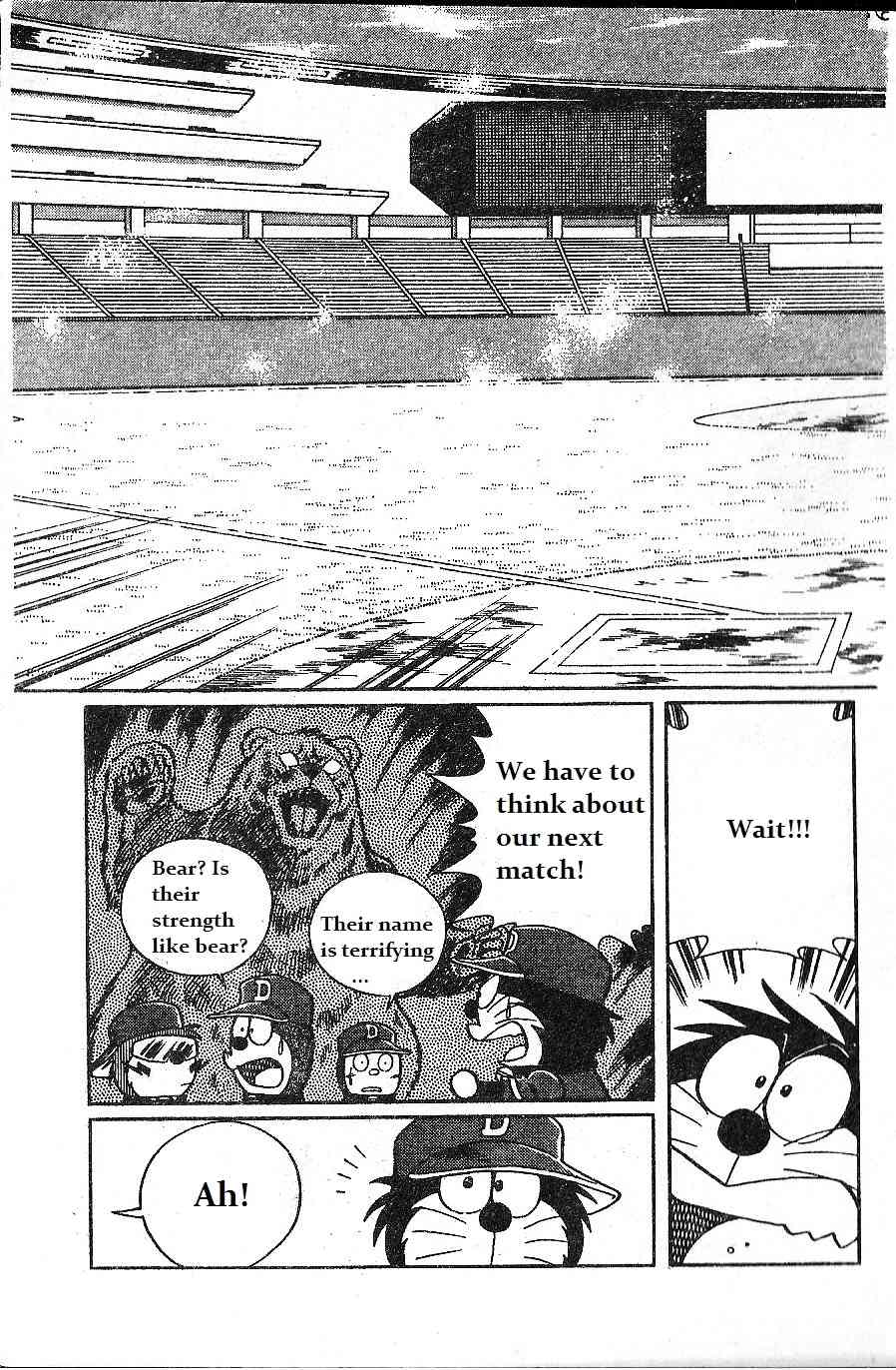 Dorabase: Doraemon Chouyakyuu Gaiden Chapter 9 page 17 - Chapter 9: Close Enemy! Team Derayama!