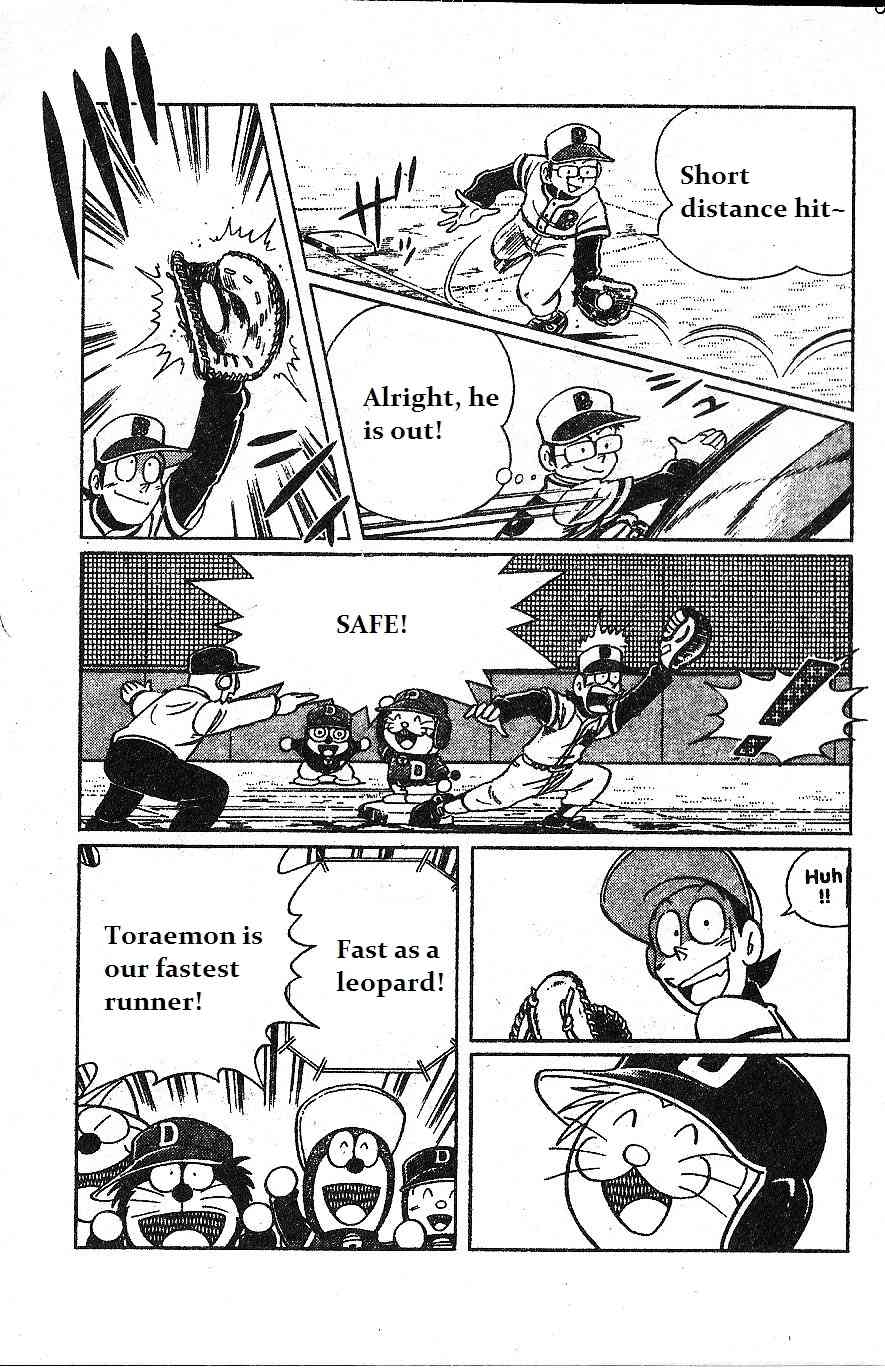 Dorabase: Doraemon Chouyakyuu Gaiden Chapter 9 page 23 - Chapter 9: Close Enemy! Team Derayama!