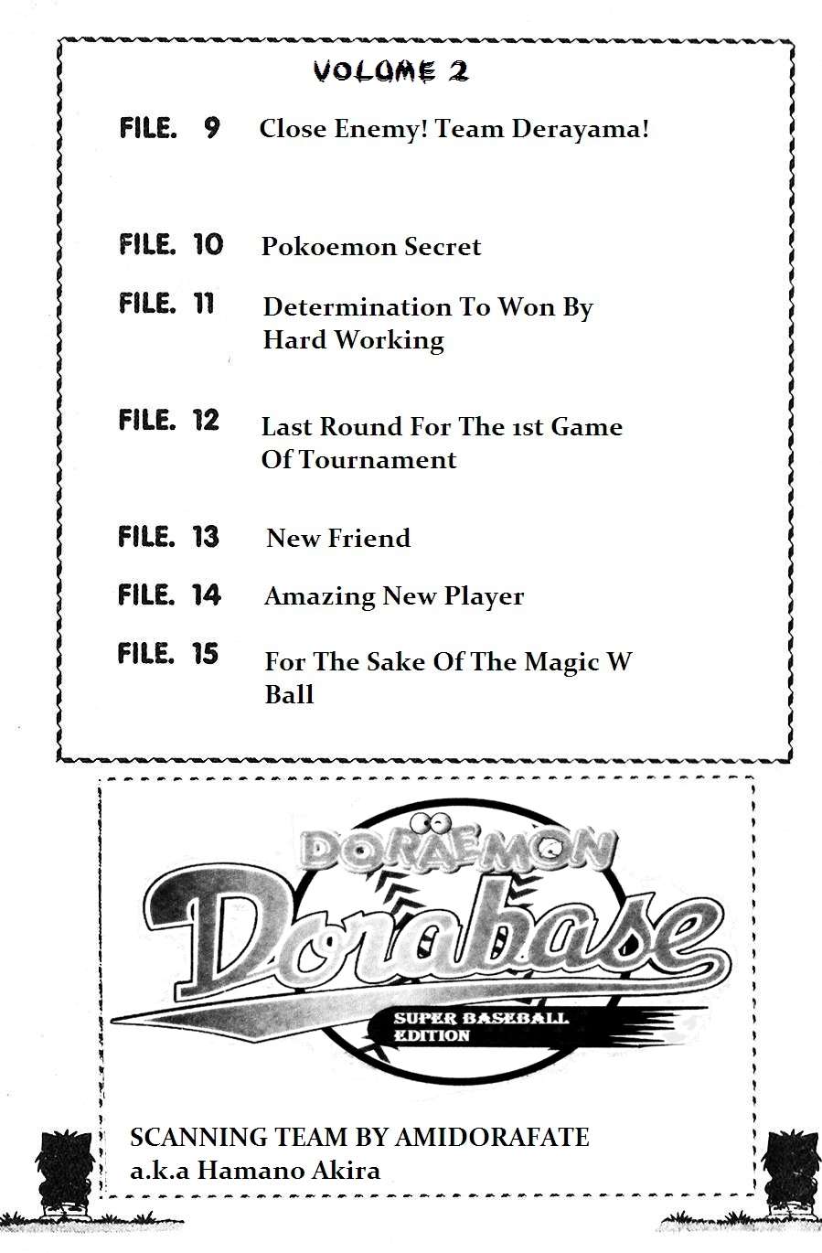 Dorabase: Doraemon Chouyakyuu Gaiden Chapter 9 page 3 - Chapter 9: Close Enemy! Team Derayama!