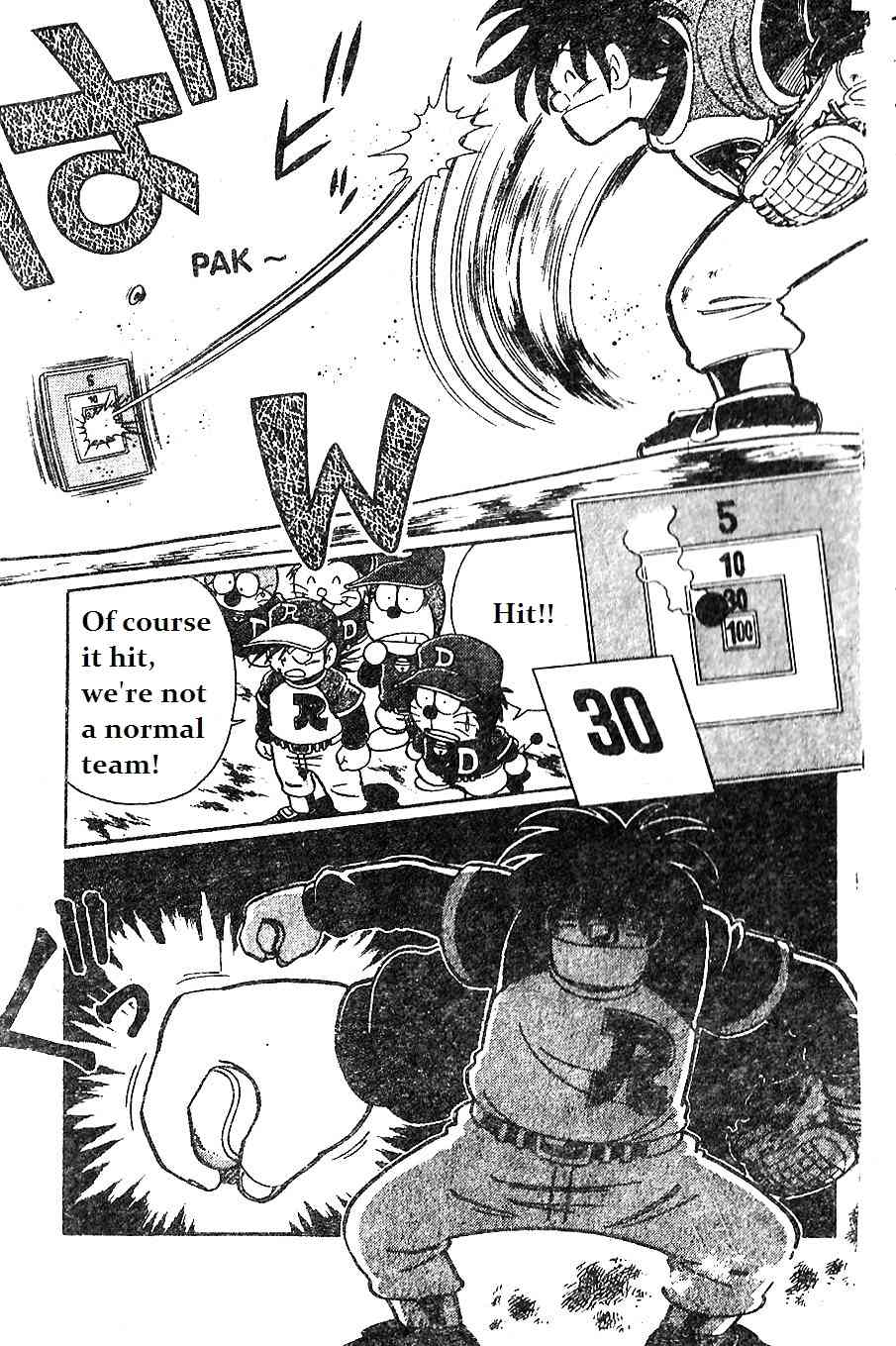Dorabase: Doraemon Chouyakyuu Gaiden Chapter 9 page 9 - Chapter 9: Close Enemy! Team Derayama!
