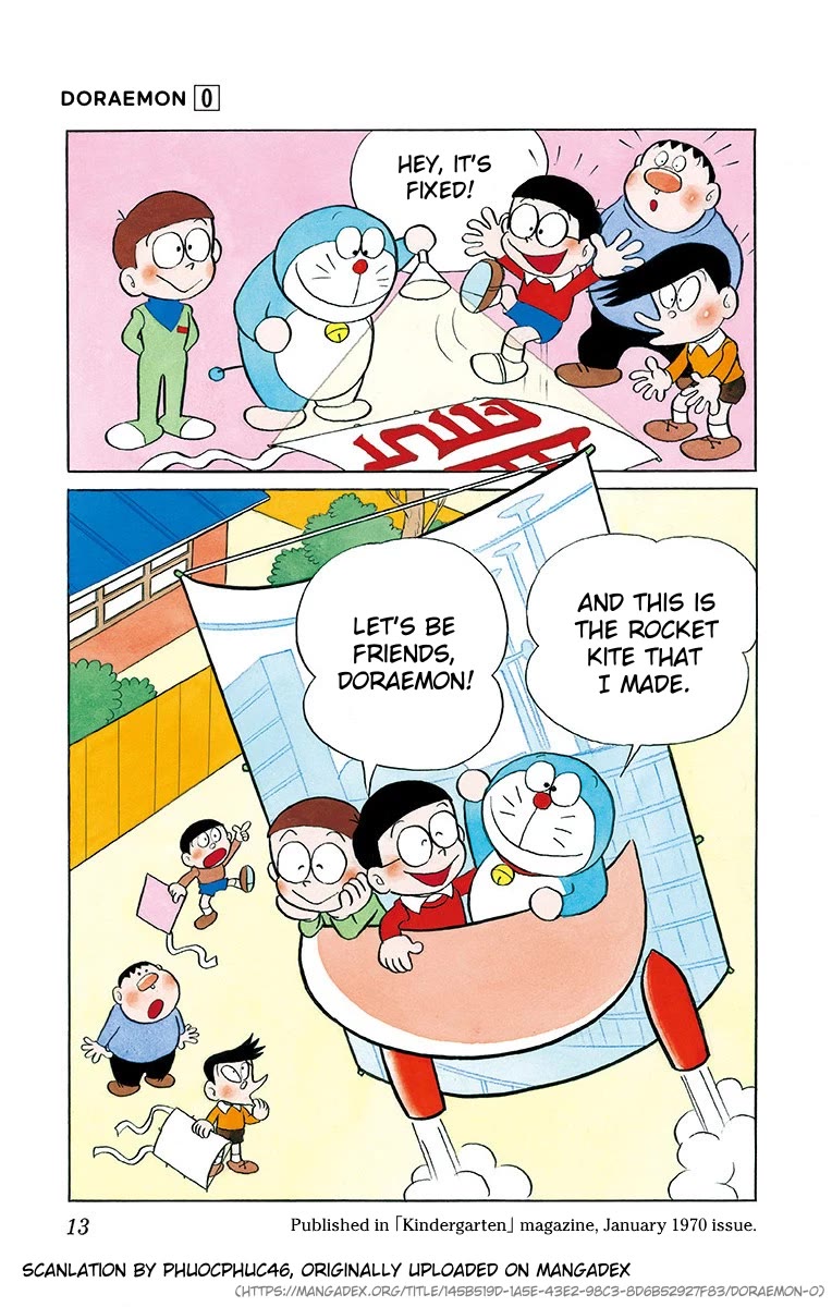 Doraemon 0 Chapter 2 page 4 - Chapter 2: Doraemon Has Arrived