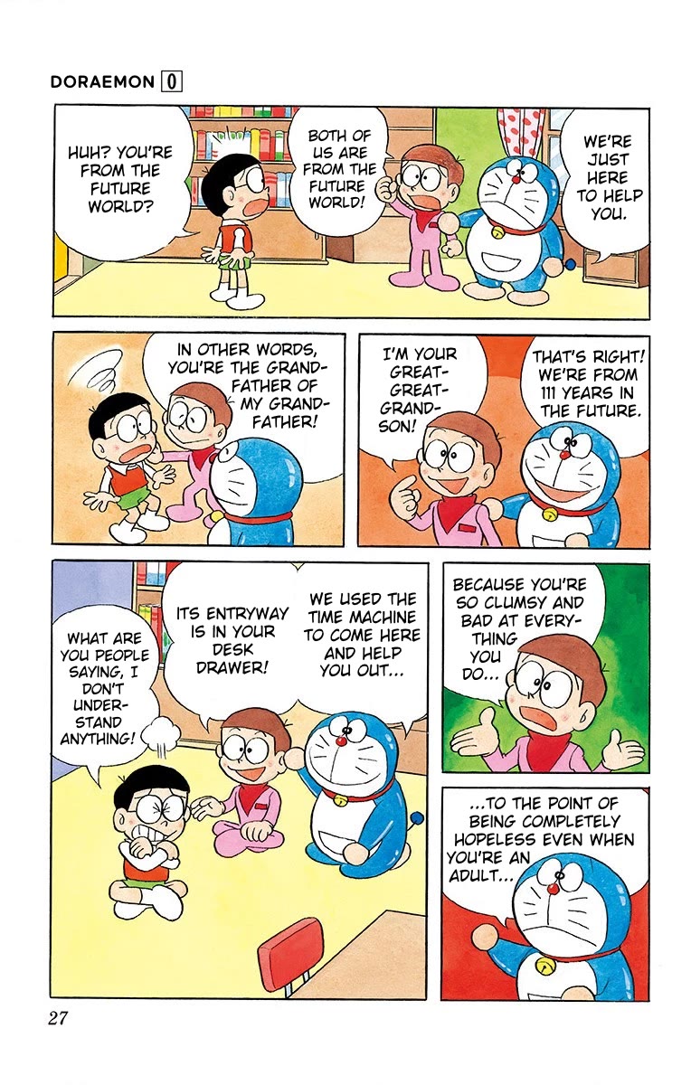 Doraemon 0 Chapter 4 page 5 - Chapter 4: Doraemon From the Future
