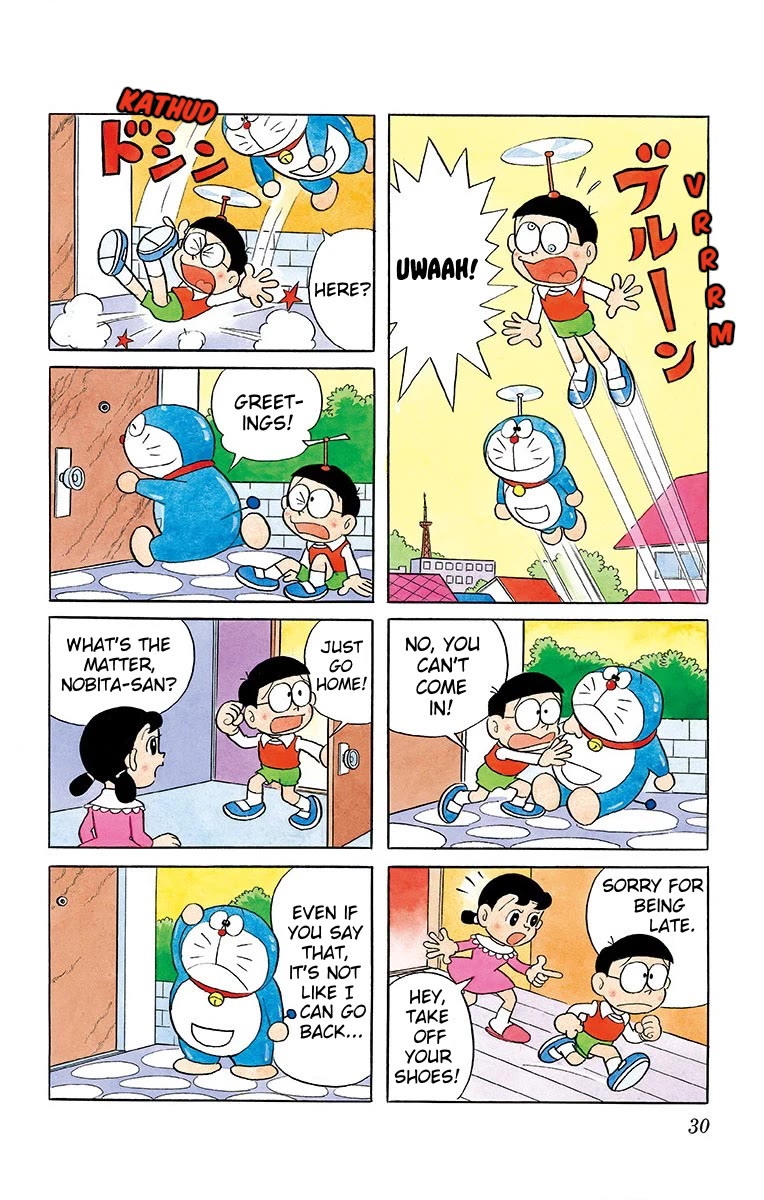 Doraemon 0 Chapter 4 page 8 - Chapter 4: Doraemon From the Future