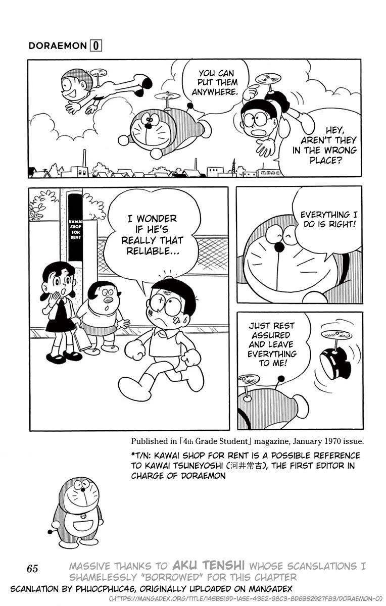 Doraemon 0 Chapter 6 page 15 - Chapter 6: All the Way From a Future World