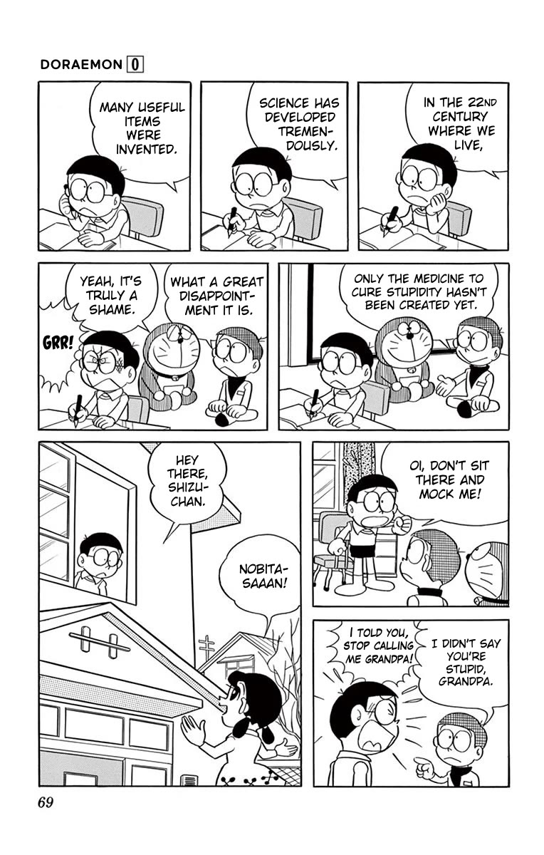 Doraemon 0 Chapter 7 page 3 - Chapter 7: Jaiko, Beloved Wife!?